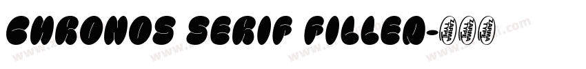 Chronos Serif Filled字体转换